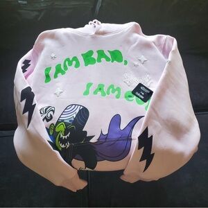 Civil Regime Powerpuff Girls “Bad Evil Cozy” Hoodie in Baby Pink